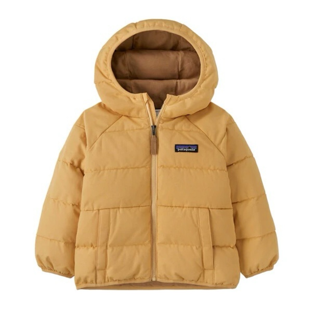 Patagonia Kids' Cotton Down Jacket, Beewax Tan